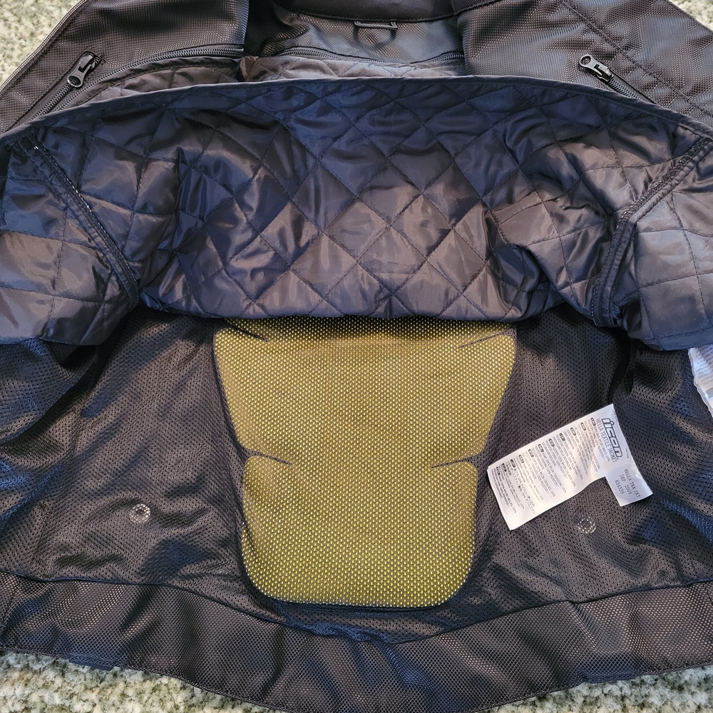 ICON Women's Hella Textile Motorcycle Jacket - Picture 7 of 13